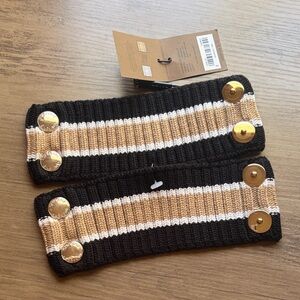 NWT Burberry 7” Rib Knit Cuff